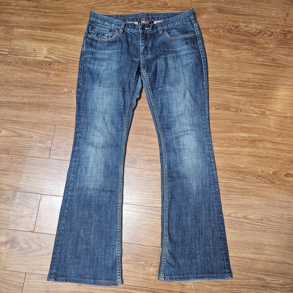 🧵 Ted Baker Men’s Bootcut Jeans – Size 34 – Blue Denim – Made in China